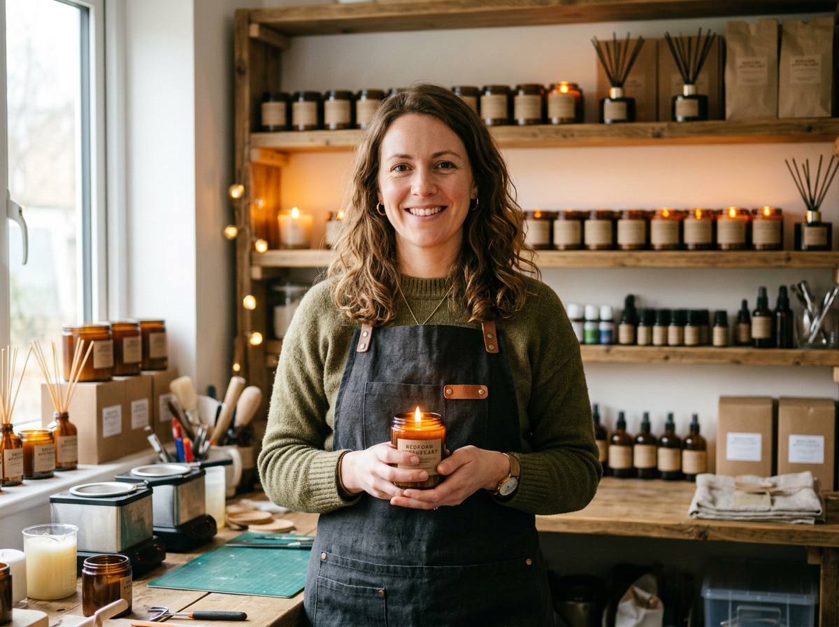 Bedford Candle Studio Atelier Workbench