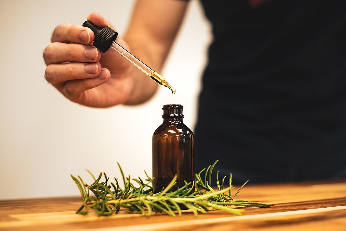 Amber Bottle Essential Oil Dropper